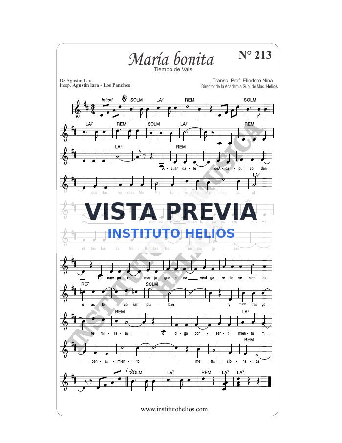 Vista previa de Maria bonita
